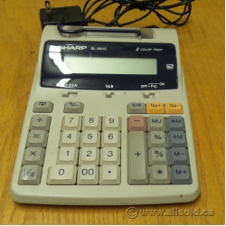 Sharp EL-1801C 12 Digit Printing Calculator Sharp EL-1801C 12 Digit Printing Calculator